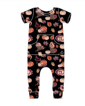 Load image into Gallery viewer, 🇨🇦 Front Opening Ready Set Romper® in OG Harvest Dragon