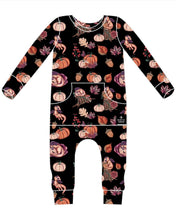 Load image into Gallery viewer, 🇨🇦 Front Opening Ready Set Romper® in OG Harvest Dragon