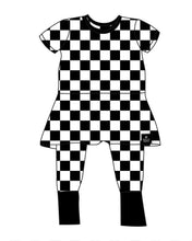 Load image into Gallery viewer, 🇨🇦 Reversible Opening Ready Set Romper® Twirl in Fast Lane