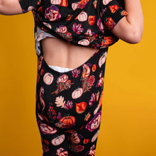 Load image into Gallery viewer, 🇨🇦 Reversible Opening Ready Set Romper® Twirl in OG Harvest Dragon