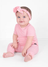 Load image into Gallery viewer, 🇨🇦 Front Opening Ready Set Romper® in Ribbed Bubblegum