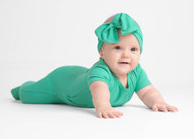 Load image into Gallery viewer, 🇨🇦 Front Opening Ready Set Romper® in Ribbed Seafoam