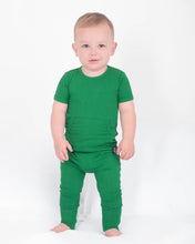 Load image into Gallery viewer, 🇨🇦 Front Opening Ready Set Romper® in Ribbed Emerald