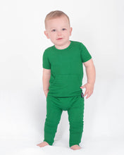 Load image into Gallery viewer, 🇨🇦 Front Opening Ready Set Romper® in Ribbed Emerald