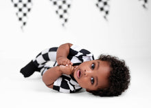 Load image into Gallery viewer, 🇨🇦 Front Opening Ready Set Romper® in Fast Lane