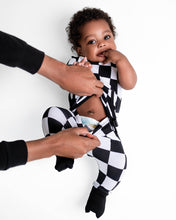 Load image into Gallery viewer, 🇨🇦 Front Opening Ready Set Romper® in Fast Lane