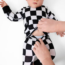 Load image into Gallery viewer, 🇨🇦 Front Opening Ready Set Romper® in Fast Lane