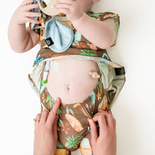 Load image into Gallery viewer, 🇨🇦 Reversible Opening Ready Set Romper® Twirl in Surf's Up