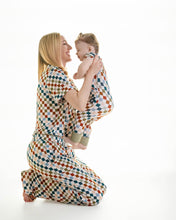 Load image into Gallery viewer, 🇨🇦 Women’s Deluxe Loungewear TOP in Checkered Spice