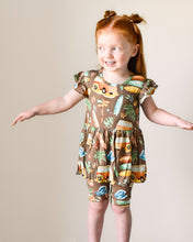 Load image into Gallery viewer, 🇨🇦 Reversible Opening Ready Set Romper® Twirl in Surf's Up