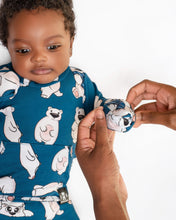 Load image into Gallery viewer, 🇨🇦  Front Opening Ready Set Romper® in Minted O.G Polar Pals
