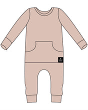Load image into Gallery viewer, 🇨🇦  Front Opening Ready Set Romper® in Ribbed Sandstone
