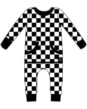 Load image into Gallery viewer, 🇨🇦 Front Opening Ready Set Romper® in Fast Lane
