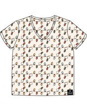Load image into Gallery viewer, 🇨🇦 Women’s Loungewear Top in Holiday Lights
