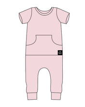 Load image into Gallery viewer, 🇨🇦  Front Opening Ready Set Romper® in Ribbed Bubblegum
