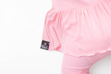 Load image into Gallery viewer, 🇨🇦  Reversible Opening Ready Set Romper® Twirl Shortie in Ribbed Bubblegum
