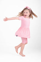 Load image into Gallery viewer, 🇨🇦  Reversible Opening Ready Set Romper® Twirl Shortie in Ribbed Bubblegum
