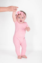 Load image into Gallery viewer, 🇨🇦  Front Opening Ready Set Romper® in Ribbed Bubblegum
