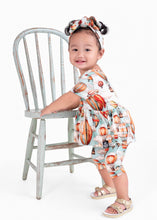 Load image into Gallery viewer, 🇨🇦 Reversible Opening Ready Set Romper® Shortie Twirl in Catch Me in the Clouds
