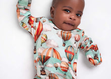 Load image into Gallery viewer, 🇨🇦 Front Opening Set Romper® in Catch Me in the Clouds
