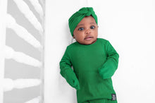 Load image into Gallery viewer, 🇨🇦  Front Opening Ready Set Romper® in Ribbed Emerald
