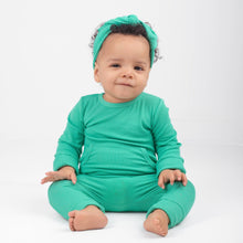Load image into Gallery viewer, 🇨🇦  Front Opening Ready Set Romper® in Ribbed Seafoam
