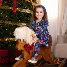 Load image into Gallery viewer, 🇨🇦 Reversible Opening Ready Set Romper® Twirl in Nordic Winter
