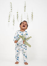 Load image into Gallery viewer, 🇨🇦  Front Opening Ready Set Romper® in Ribbed Eucalyptus Leaves
