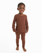 Load image into Gallery viewer, 🇨🇦  Front Opening Romper in Ribbed Milk Chocolate
