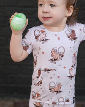 Load image into Gallery viewer, 🇨🇦  Front Opening Ready Set Romper® in Board Bunnies
