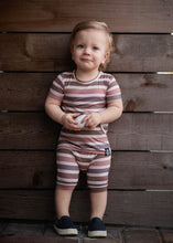 Load image into Gallery viewer, 🇨🇦  Front Opening Ready Set Romper® Shortie Romper in Desert Horizon
