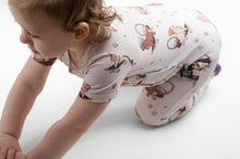 Load image into Gallery viewer, 🇨🇦  Front Opening Ready Set Romper® in Board Bunnies
