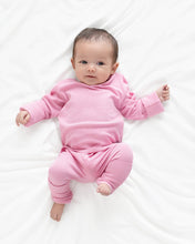 Load image into Gallery viewer, 🇨🇦 Front Opening Ready Set Romper® in RIBBED BLUSH PINK
