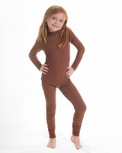 Load image into Gallery viewer, 🇨🇦 2 pc Loungewear Set in Ribbed Milk Chocolate
