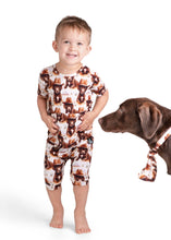 Load image into Gallery viewer, 🇨🇦  Front Opening Ready Set Romper® Shortie in Old Yellerstone
