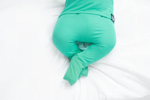 Load image into Gallery viewer, 🇨🇦  Front Opening Ready Set Romper® in Ribbed Seafoam
