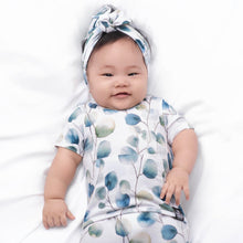 Load image into Gallery viewer, 🇨🇦  Front Opening Ready Set Romper® in Ribbed Eucalyptus Leaves
