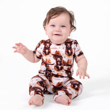Load image into Gallery viewer, 🇨🇦  Front Opening Ready Set Romper® in Old Yellerstone
