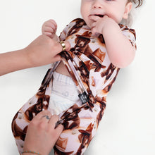 Load image into Gallery viewer, 🇨🇦  Front Opening Ready Set Romper® in Old Yellerstone
