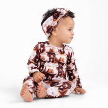 Load image into Gallery viewer, 🇨🇦  Front Opening Ready Set Romper® in Old Yellerstone
