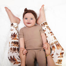 Load image into Gallery viewer, 🇨🇦  Front Opening Ready Set Romper® in Ribbed Sandstone
