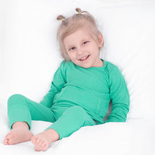 Load image into Gallery viewer, 🇨🇦  Front Opening Ready Set Romper® in Ribbed Seafoam
