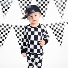 Load image into Gallery viewer, Front Opening Ready Set Romper® in Fast Lane
