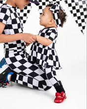 Load image into Gallery viewer, 🇨🇦 Reversible Opening Ready Set Romper® Twirl in Fast Lane
