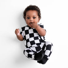 Load image into Gallery viewer, 🇨🇦 Front Opening Ready Set Romper® in Fast Lane
