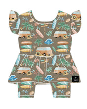 Load image into Gallery viewer, 🇨🇦 Reversible Opening Ready Set Romper® Twirl in Surf's Up
