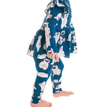 Load image into Gallery viewer, 🇨🇦  Reversible Opening Ready Set Romper® Twirl in Minted O.G Polar Pals
