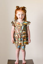 Load image into Gallery viewer, 🇨🇦 Reversible Opening Ready Set Romper® Twirl in Surf's Up
