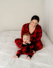 Load image into Gallery viewer, Women’s 2 pc Loungewear in Tartan Plaid | Bamboo Viscose
