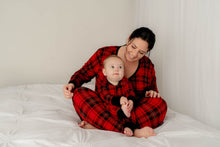 Load image into Gallery viewer, Women’s 2 pc Loungewear in Tartan Plaid | Bamboo Viscose
